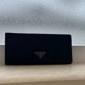 Prada Tessuto Nylon Long Wallet